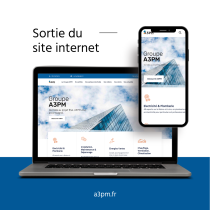 Nouveau site internet A3PM